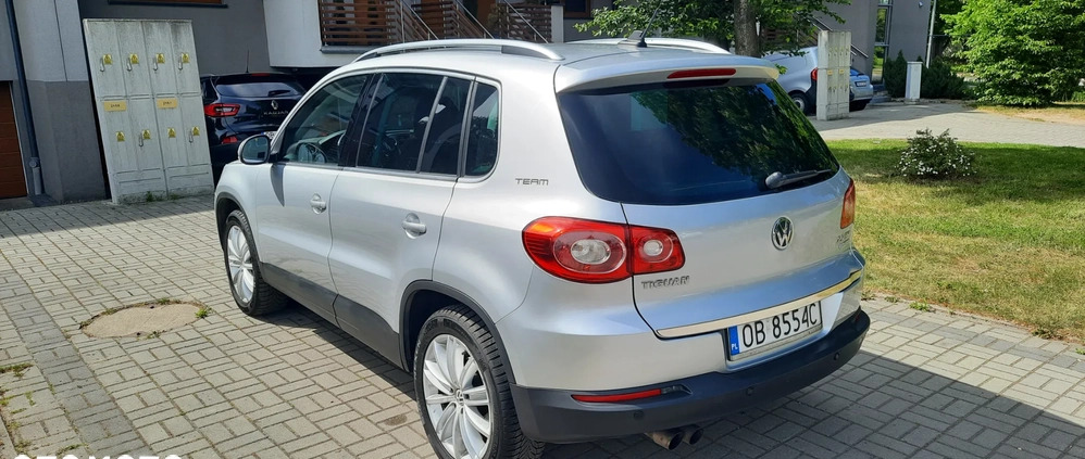 Volkswagen Tiguan cena 38600 przebieg: 270000, rok produkcji 2011 z Lubomierz małe 106